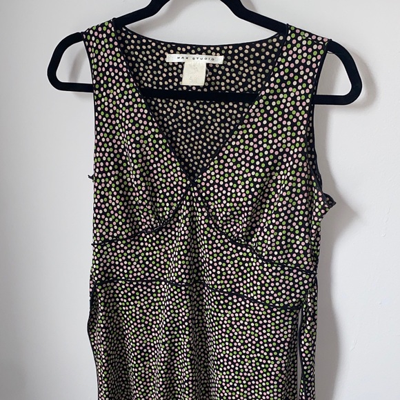 Max Studio Dresses & Skirts - Vintage Max Studio Sleeveless Midi Dress with Tie Belt